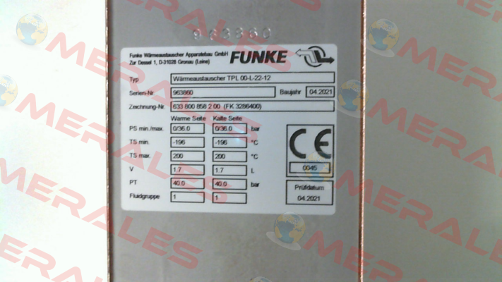 TPL 00-L-22-12 Funke