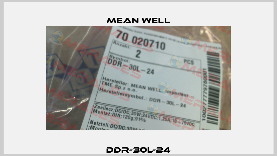 DDR-30L-24 Mean Well