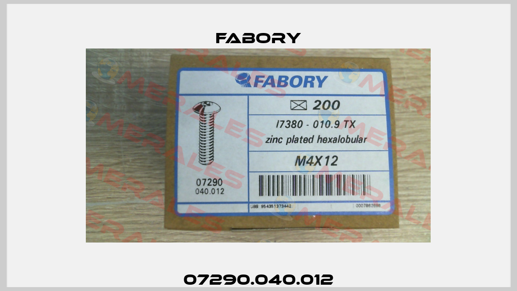 07290.040.012 Fabory