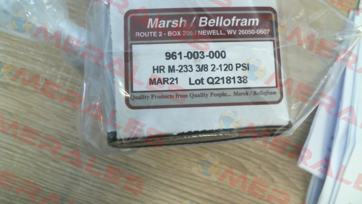 961-003-000 Bellofram