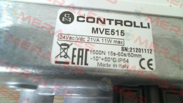 MVE515 iSMA CONTROLLI