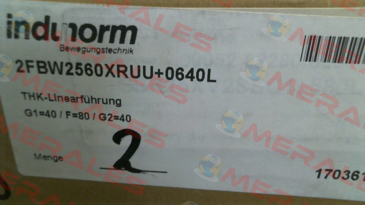 2FBW2560XRUU+0640L THK