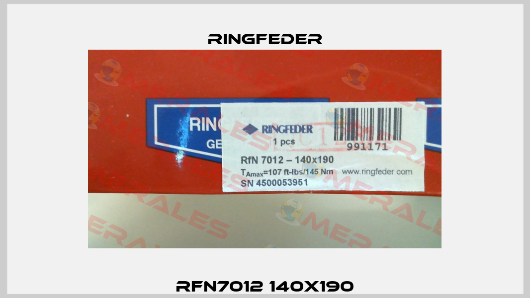 RFN7012 140X190 Ringfeder