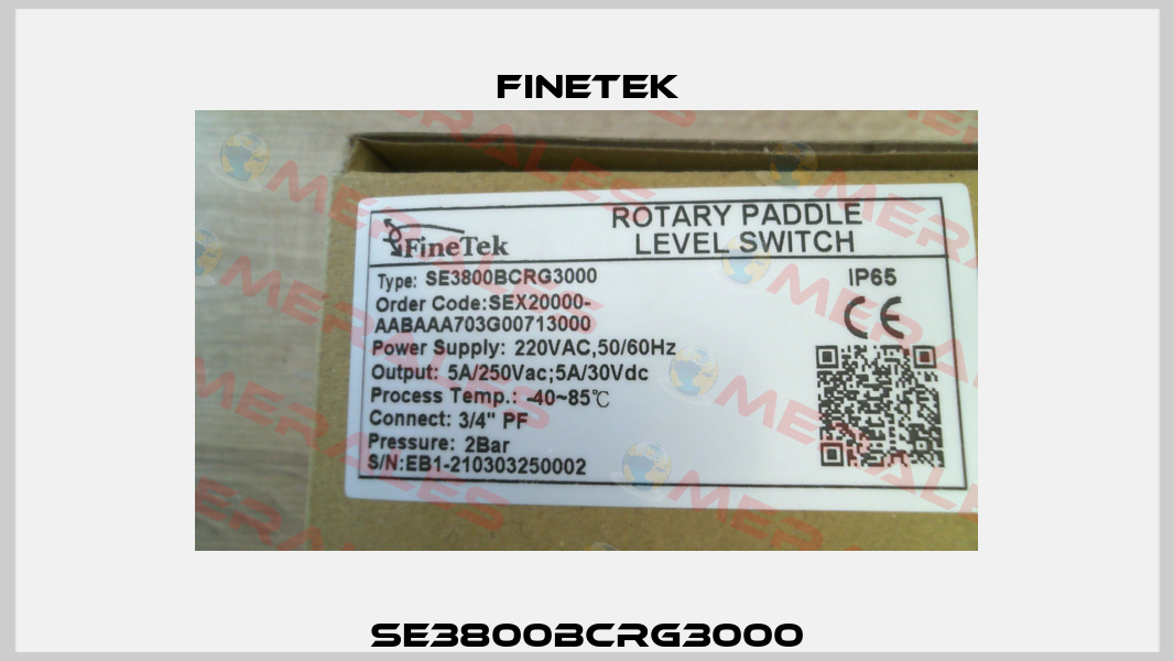SE3800BCRG3000 Finetek