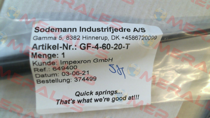 GF-4-60-20-T Sodemann