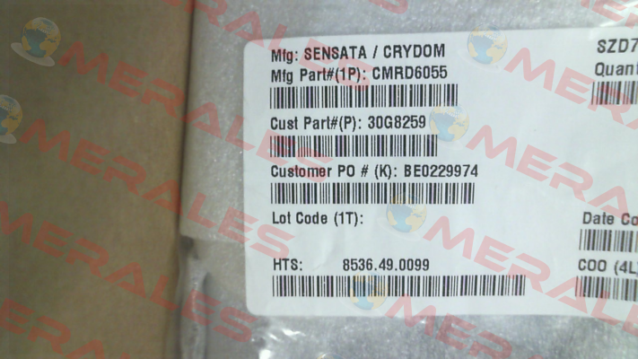 P/N: CMRD6055 Crydom