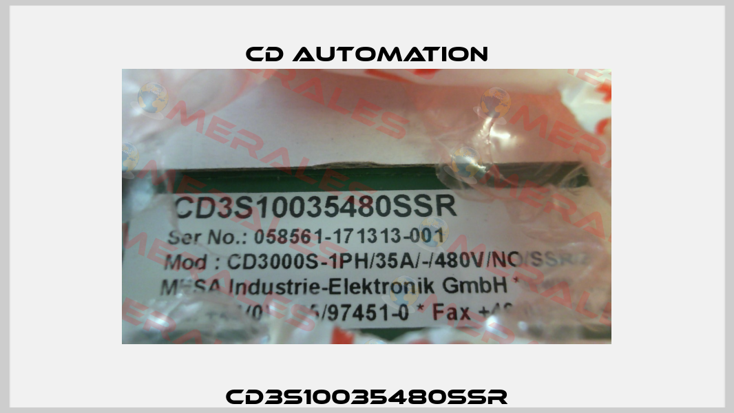 CD3S10035480SSR CD AUTOMATION