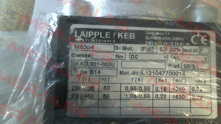 Q63L/4A (M63p4) LAIPPLE KEB
