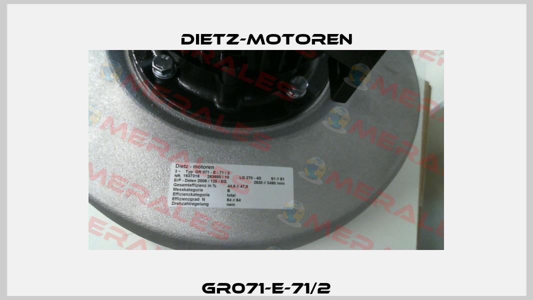 GR071-E-71/2 Dietz-Motoren