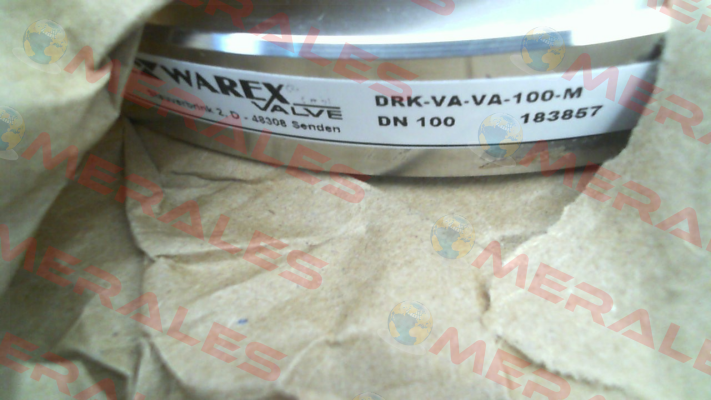 DRK-VA-VA-M / DN 100 Warex