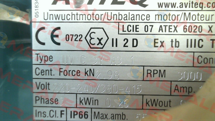 UVC 3Y-2 (85758) Aviteq