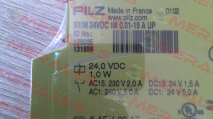 828035 / S1IM 24VDC IM 0.01-15 A UP Pilz