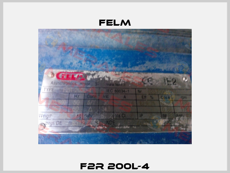 F2R 200L-4 Felm
