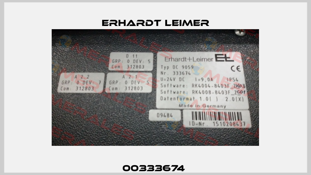 00333674  Erhardt Leimer