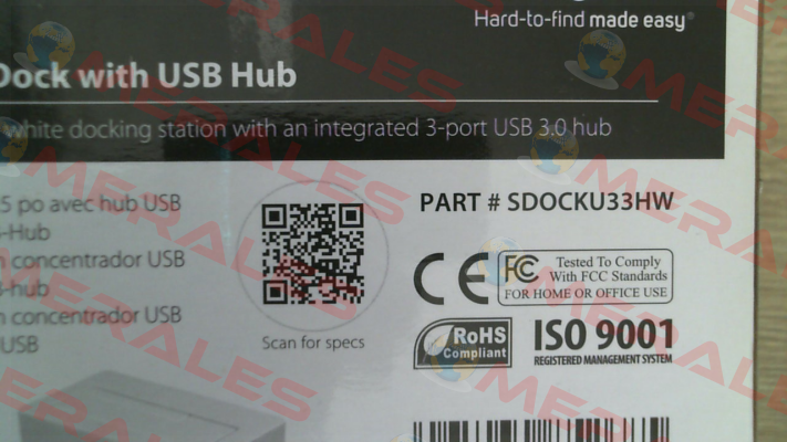 SDOCKU33HW Startech