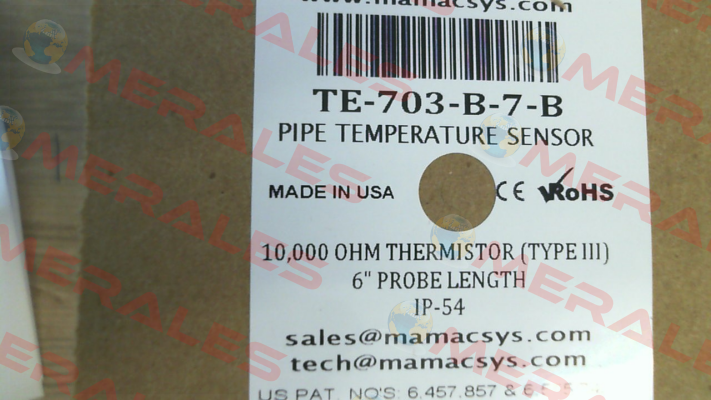 TE-703-B-7-B-- Mamac Systems