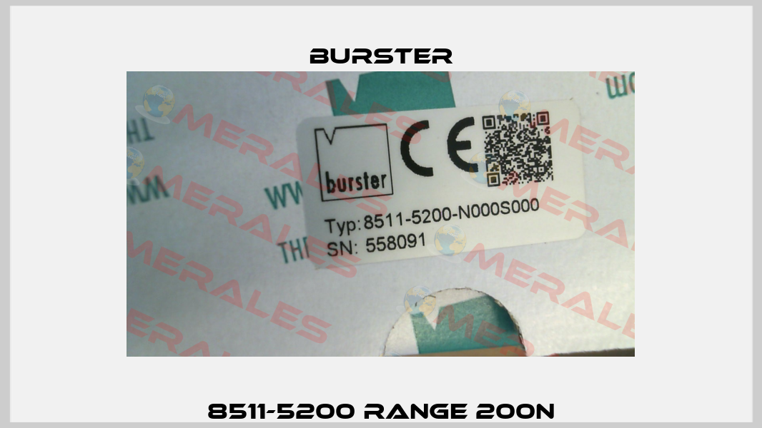 8511-5200 range 200N Burster