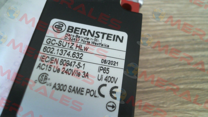 P/N: 6021374632, Type: GC-SU1Z HLW Bernstein