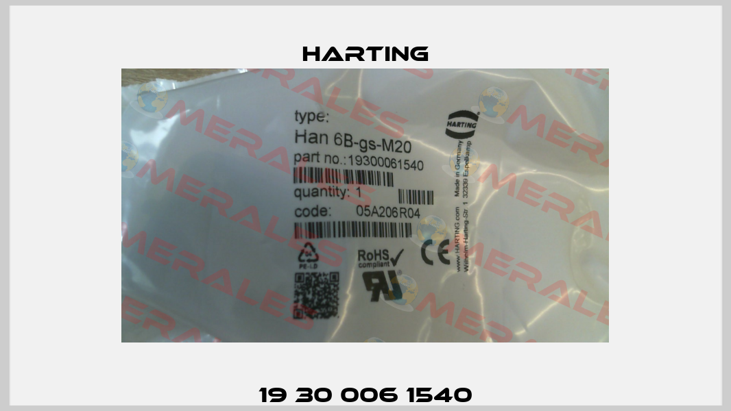 19 30 006 1540 Harting