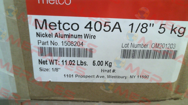 1508204 (Werk 1000) Oerlikon Metco