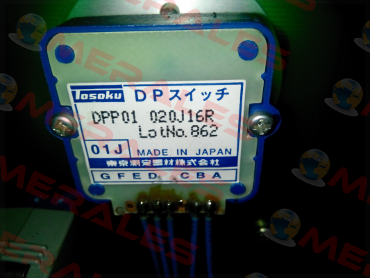 DPP01020J16R Lot. No 862  TOSOKU