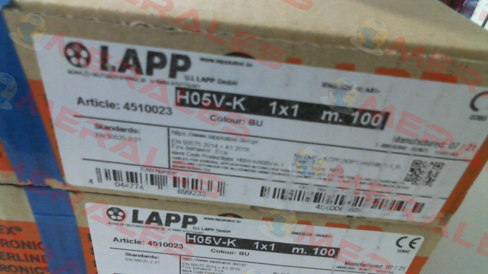4510023 (H05V-K 1X1 BU) Lapp Kabel