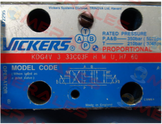 KDG4V333C03FHMUH760  Vickers (Eaton)