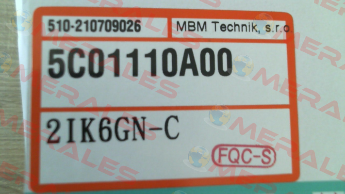 2IK6GN-C / 5C01110A00 Sesame Motor