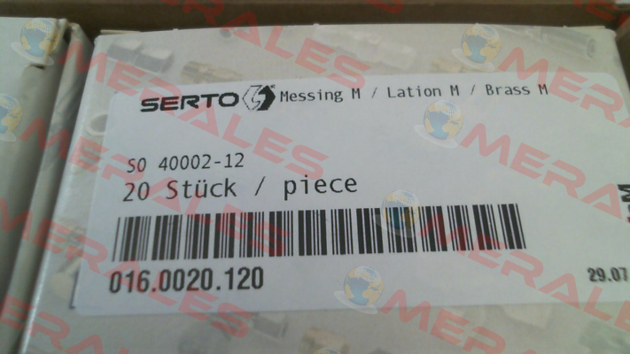 016.0020.120 / SO 40002-12 Serto