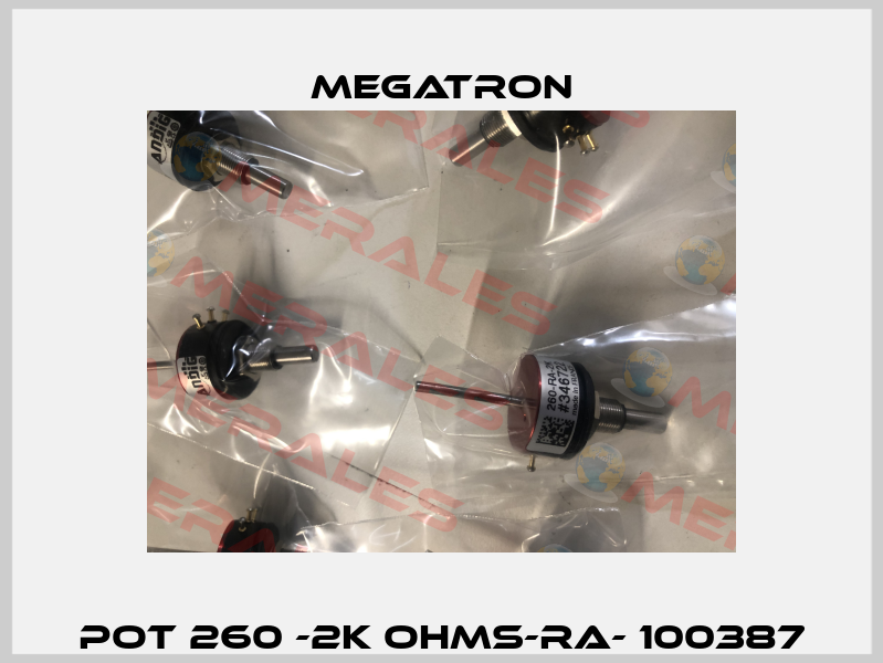 POT 260 -2K OHMS-RA- 100387 Megatron