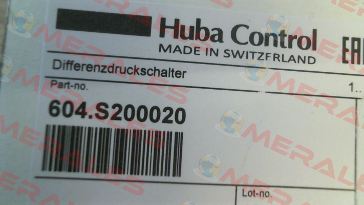 604.S200020 Huba Control