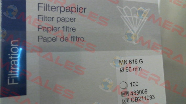 MN 616 G  Ø 90 мм (1x 100 pcs) Macherey Nagel