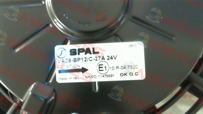 VA09-BP12/C-27A 24V SPAL