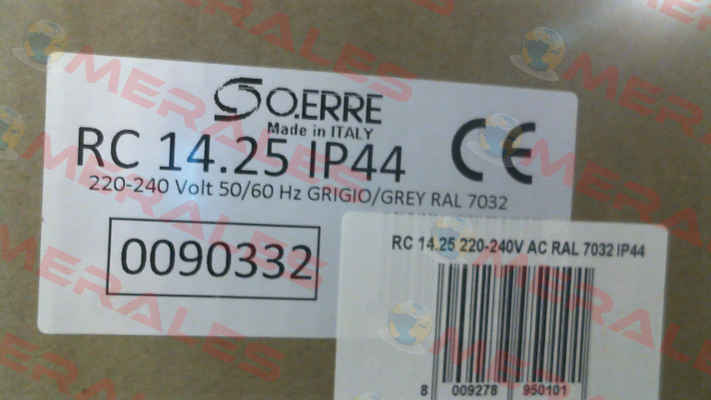 p/n: 0090332, Type: RC14.25 OERRE