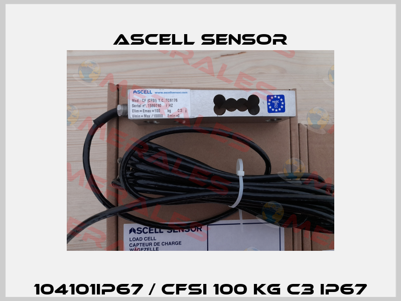 104101IP67 / CFSI 100 kg C3 IP67 Ascell Sensor