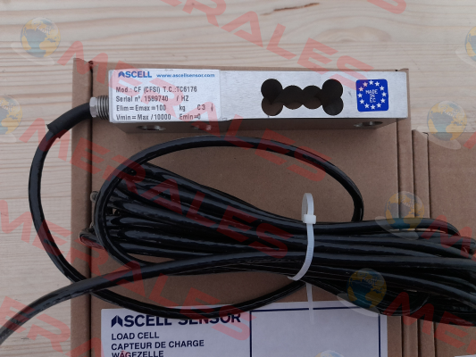 104101IP67 / CFSI 100 kg C3 IP67 Ascell Sensor