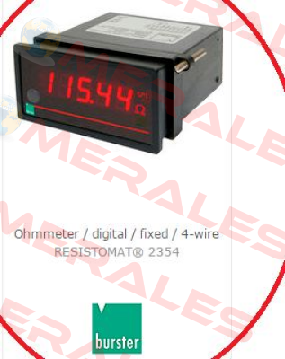 RESİSTOMAT 2354  Burster