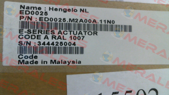 ED0025.M2A00A.11N0 Elomatic