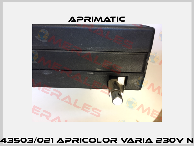 Codice 43503/021 APRICOLOR VARIA 230V NR-C/AC   Aprimatic