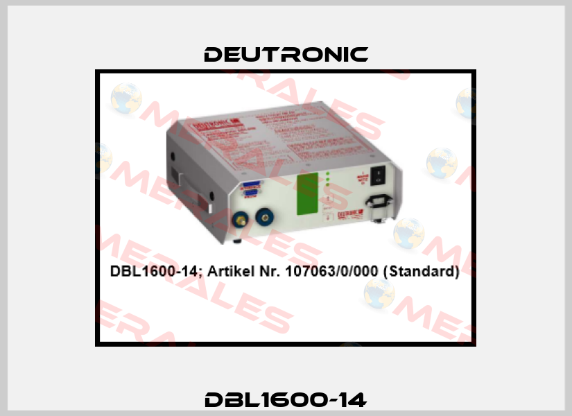 DBL1600-14 Deutronic