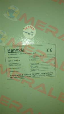 650053-2270 Hanovia