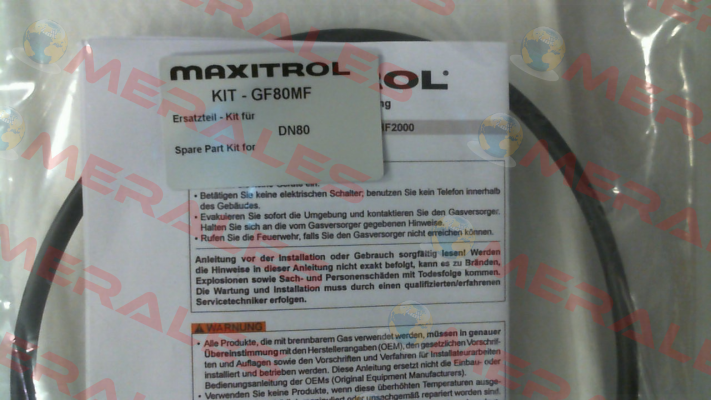 KIT - GF 80 MF Maxitrol