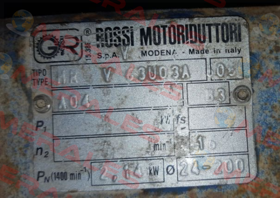 MR V 63 UO3A Rossi
