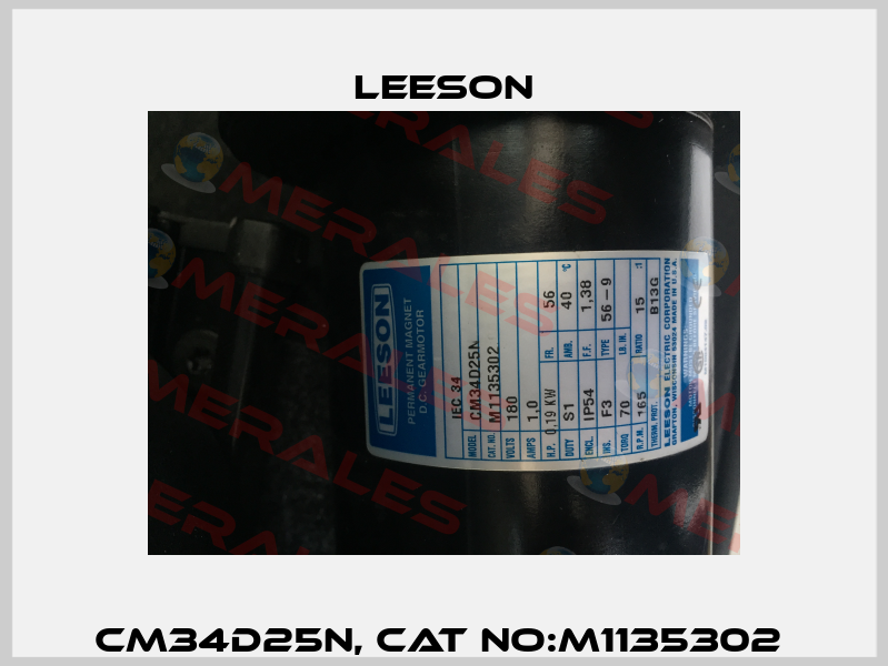 CM34D25N, Cat No:M1135302  Leeson