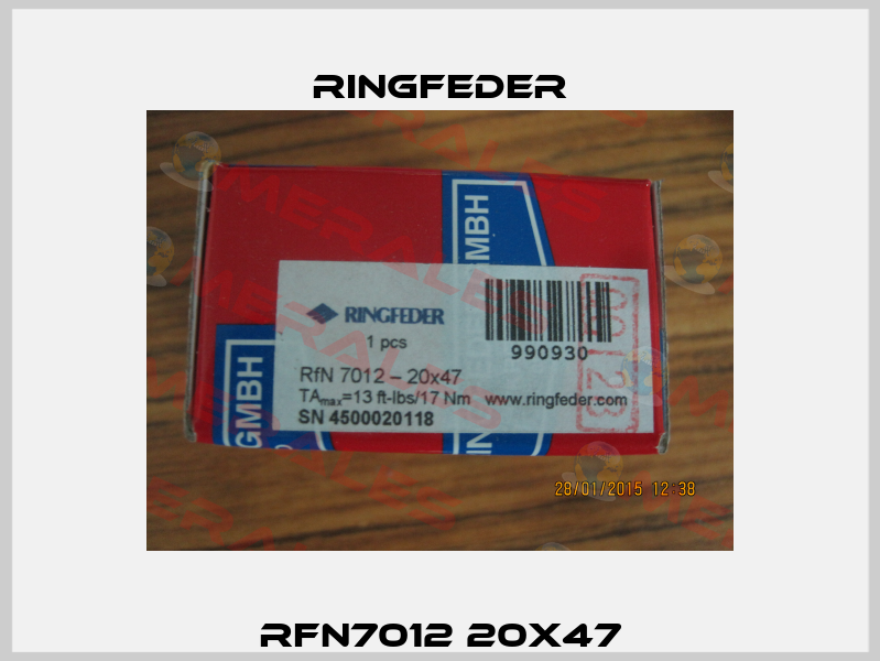 RFN7012 20X47 Ringfeder