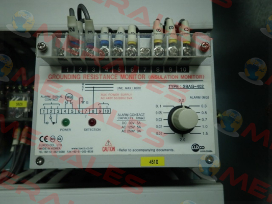  SBAG-402 replaced by SBAG-402N   Luxco (formerly Westronics)