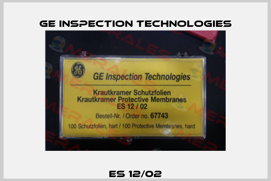 ES 12/02 GE Inspection Technologies