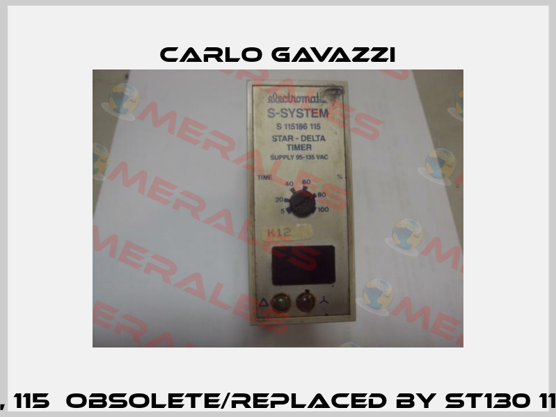 S 115186, 115  obsolete/replaced by ST130 115 SPDT  Carlo Gavazzi