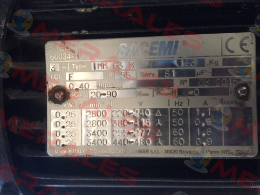 IMM63/B Sacemi