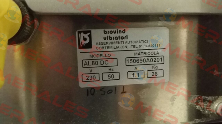10AL80-2305 0DC-05 Brovind